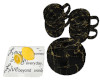 Black&Gold Marble Dishes