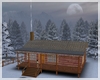 Cozy Frosty Cabin