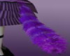 fluffy purple tail