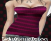 LQD* Purple Striped Top