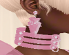 FG~ Earrings Pink