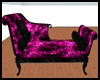 Pink Leopard Chaise