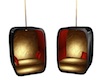 golde hanging chairs