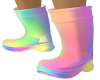 water boots pastel
