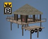 Poseless Tiki Boat Shed