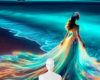Elegant lady background
