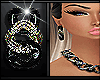 BB| Black&Gold Earrings