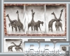BBC Giraffe Wall Art
