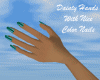 Dainty Hands/Green Nails
