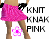 Knit Knak Pink skirt