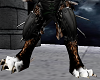 black and br. lycan feet
