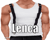 Muscle tank white