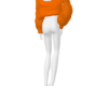 (SH) Orange fur coat