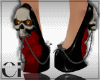 C | Miss Skeletons Shoes
