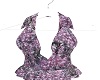 NAS floral halter top