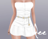!D White Mini Dress RL