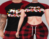 MF Pijamas Couple Xmas M
