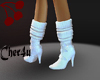 white SEXY boots