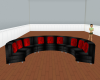 Red Sem Circle Sofa