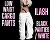 LOW CARGO WHITE / BLACK