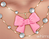 Cute Kitty Bow Necklace