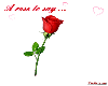 I Love You Rose Animated