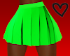 Neon Green Skirt