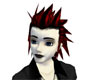 Red Gothic Hairstyle