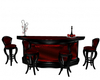 Blk/Red Small Bar