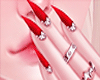 Valentine Red Nails