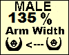 Arm Scaler 135%