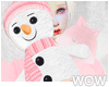 lPl MY SNOWMAN ~Pink