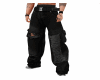 Ripped Jeans Baggy Black