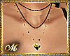 :mo: HEART NECKLACE GOLD