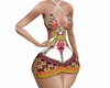 MF Dress Africano Sexy