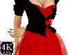 4K Red / Black Dress