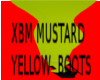 XBM MUSTARD YELLOW BOOTS