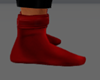 Red Christmas Socks M