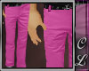 Staid Pants - Pink