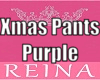Purple Xmas Pants