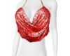 Red Sequin Top