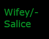 Wifey/Salice Hoody 2