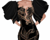 Glamour Black Dress