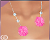Pink Fur Necklace