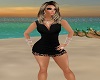 Robe dentelle noir
