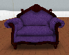 purple antique chair
