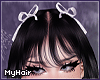 Noella black + bows