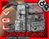 Backpack Snow Camo