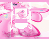 PRETTY N PINK BABY SWING