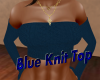 Blue Kinit top